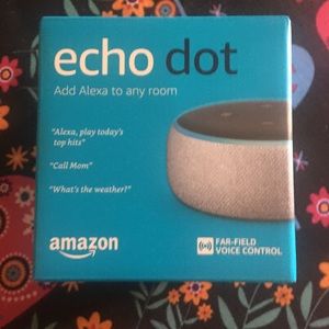 Brand new in box Echo Dot 🎊🎉